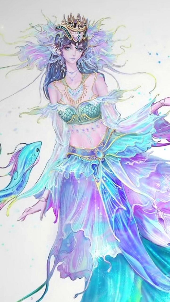 《叶罗丽默水语》海公主的颜值真高.