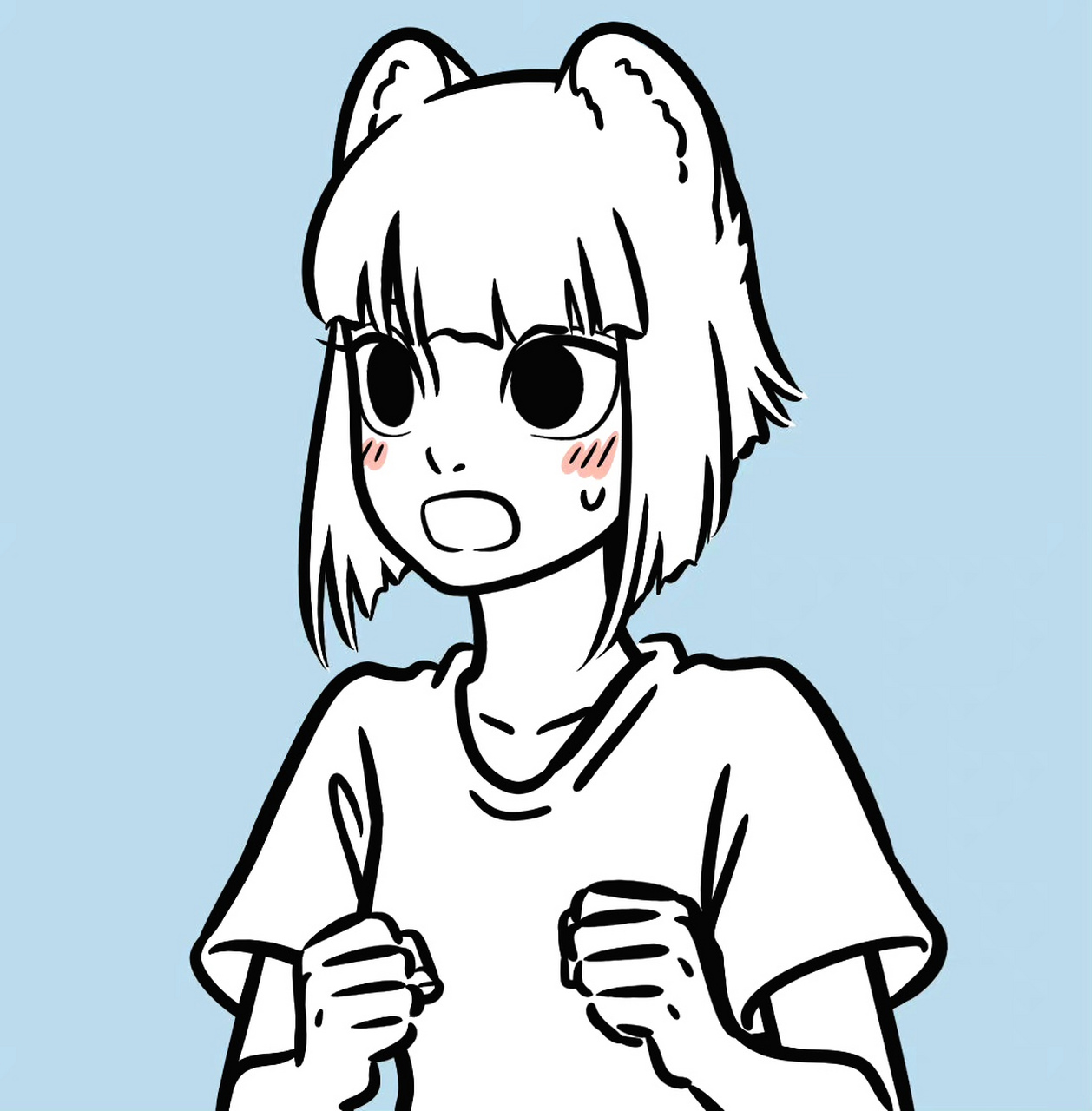 今天的女孩子头像九月喔#动漫头像和壁纸# #头像# #非人哉