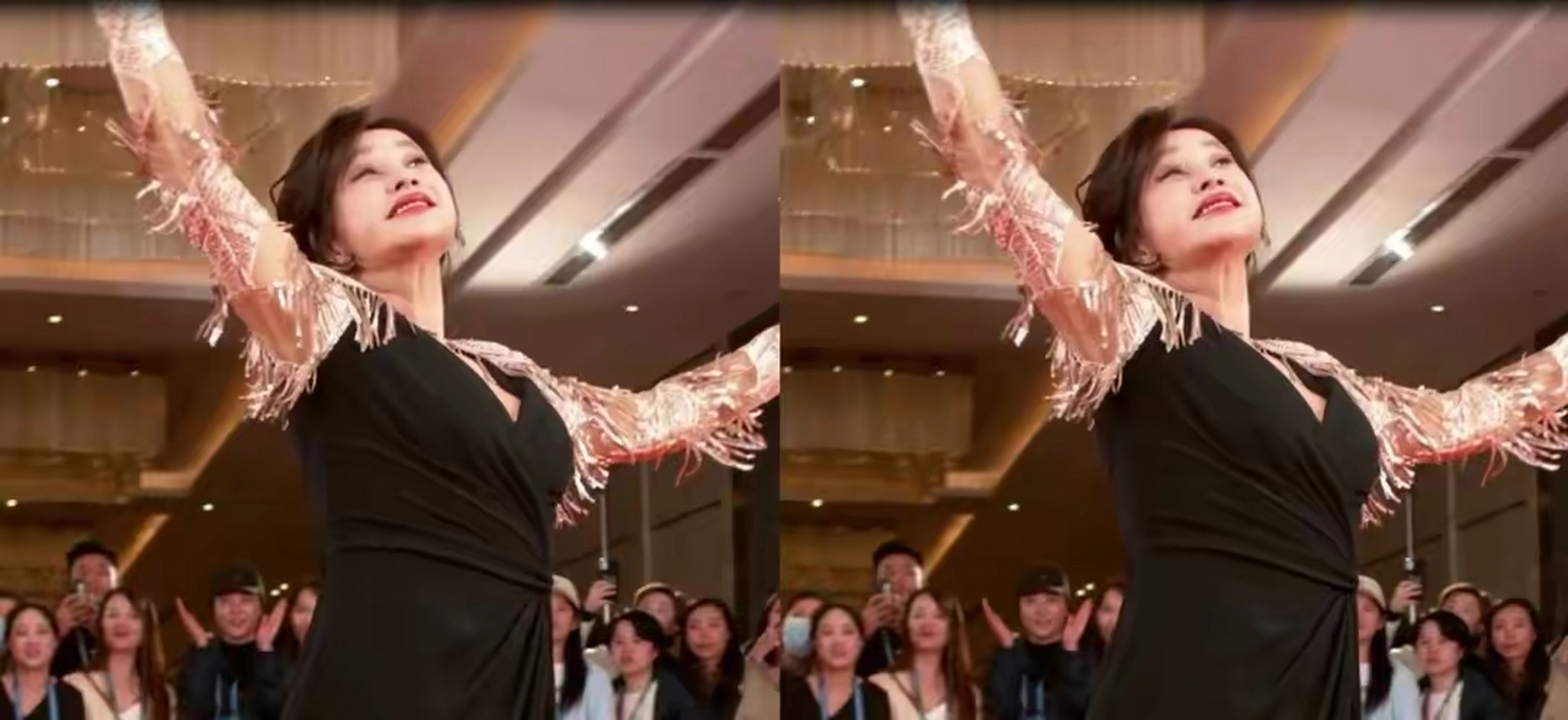 刘晓庆格莱美慢镜头引爆热搜 !