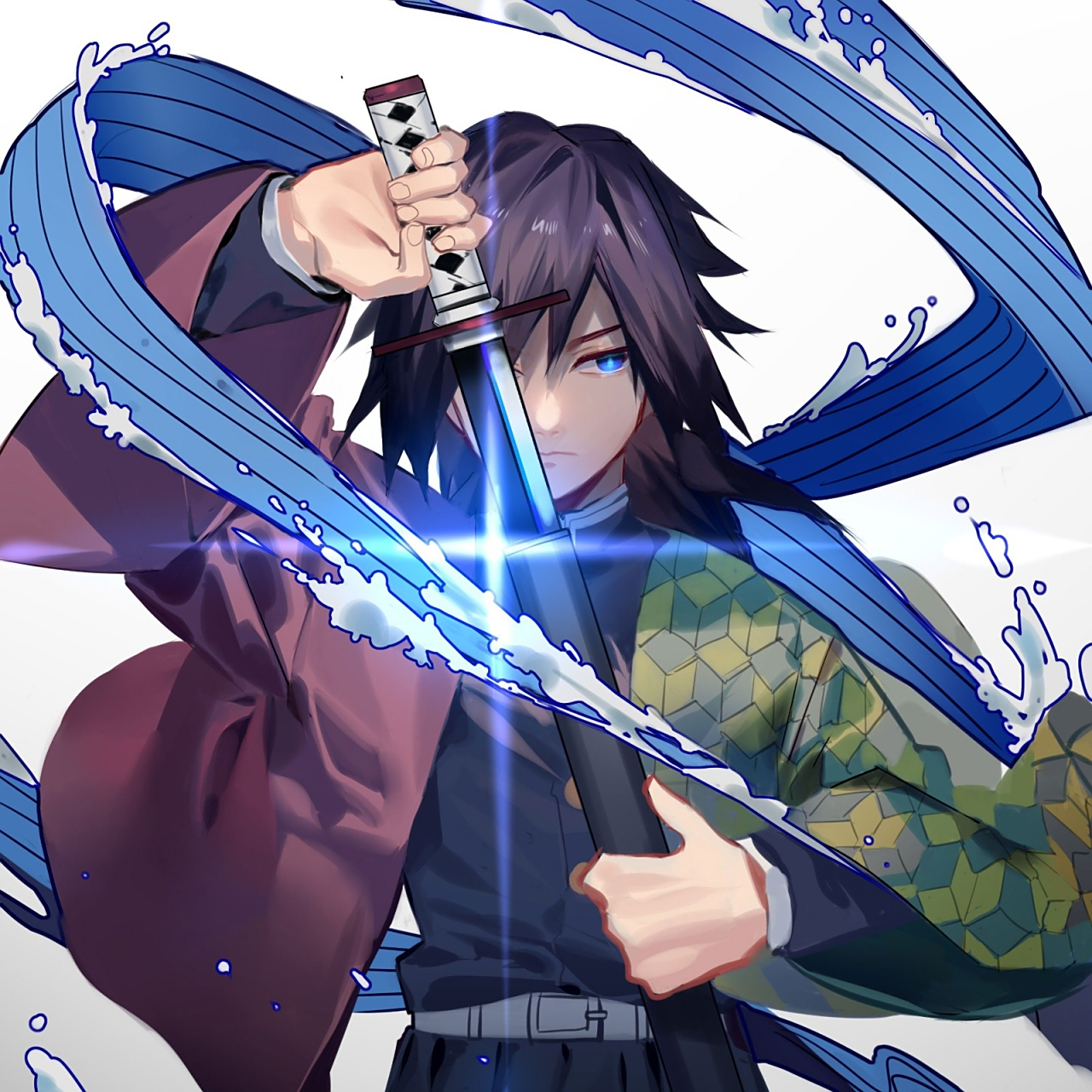 动漫# #鬼灭之刃# #头像# 好酷