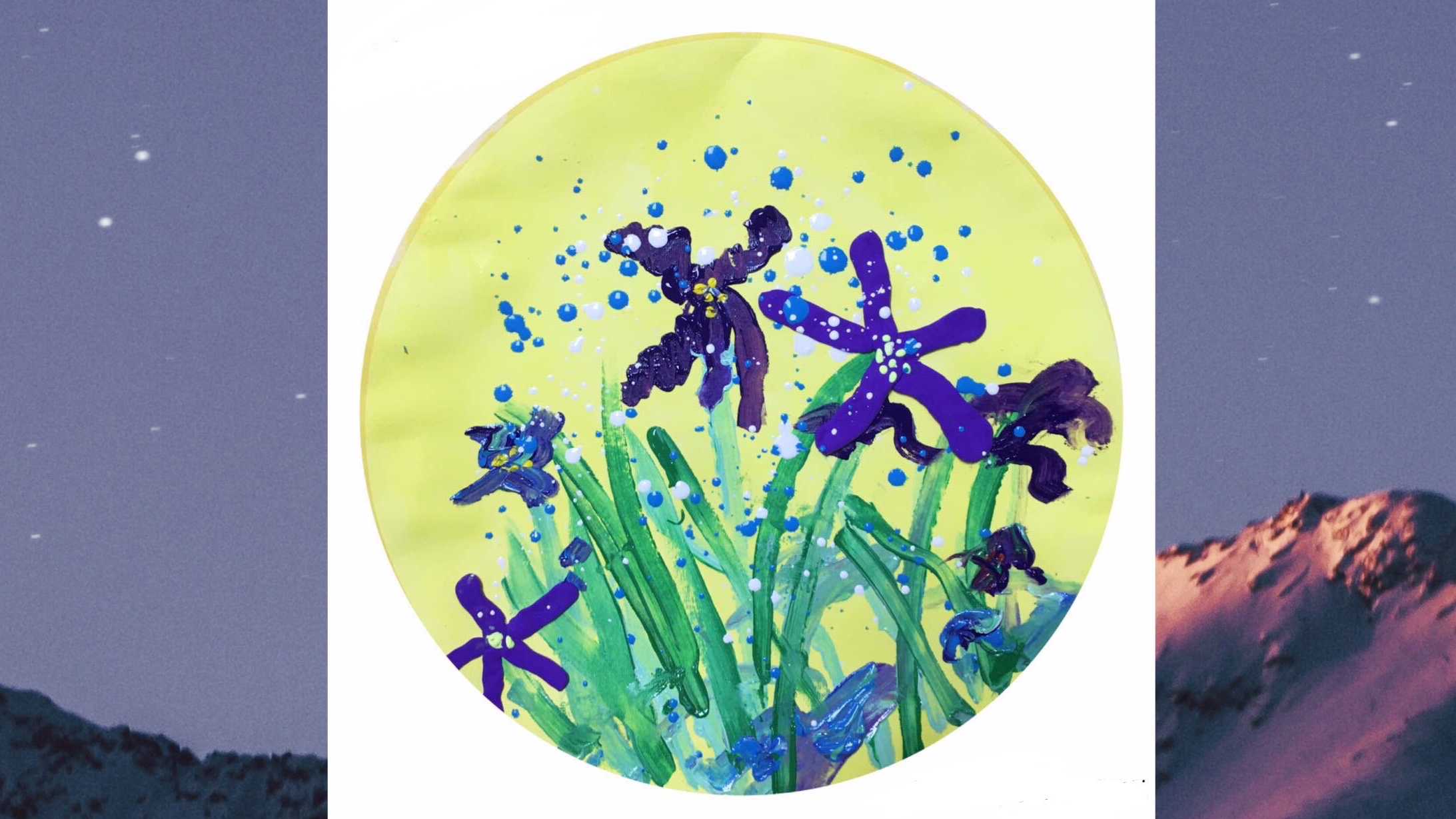 今日课题《梵高的鸢尾花》