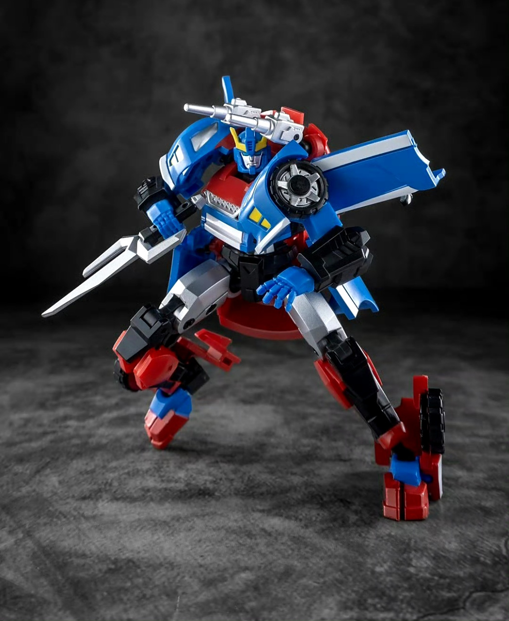 模型欣赏:铁工厂ironfactory 钢铁武士系列  if ex-63n 狼烟,角色出自