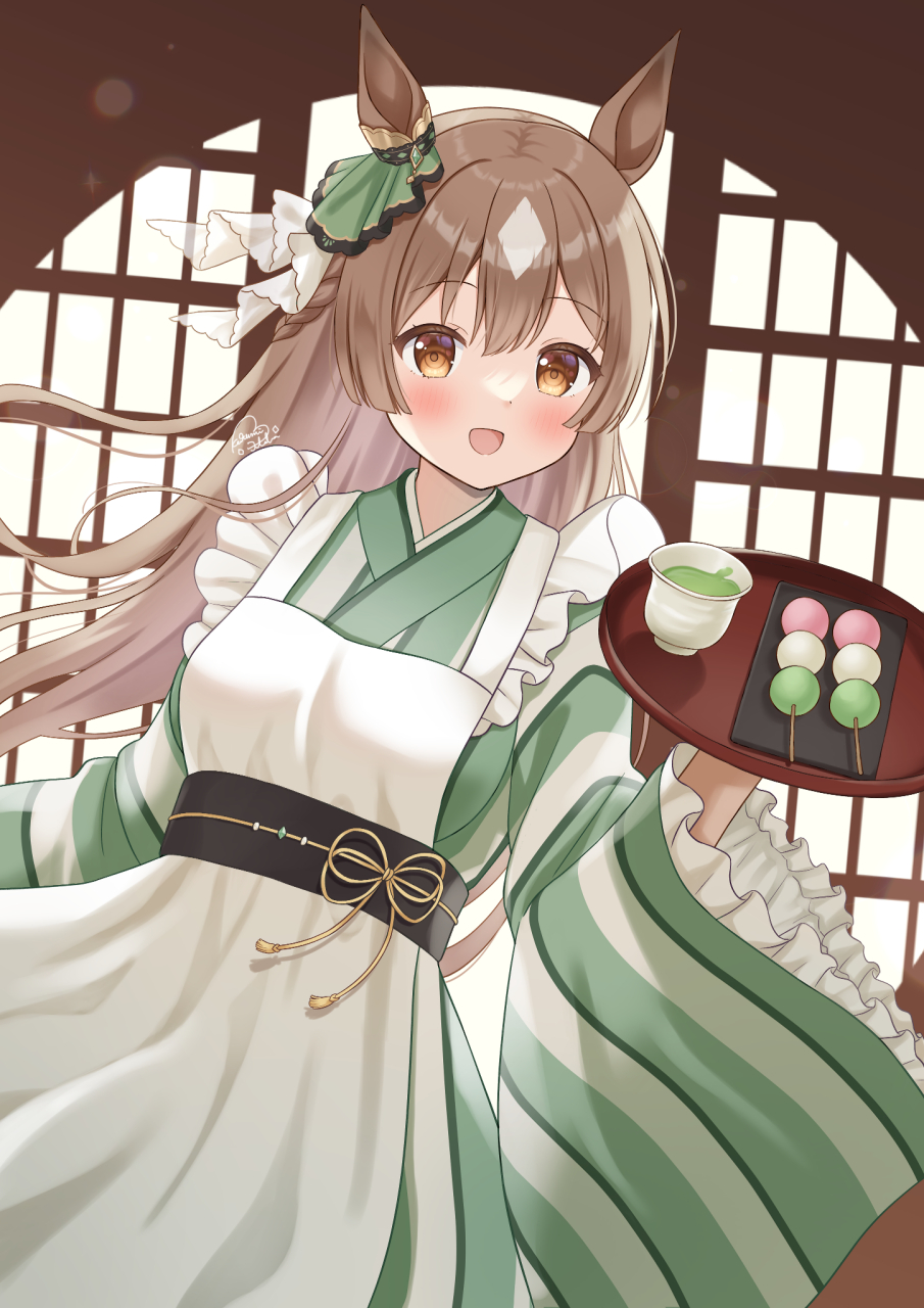 赛马娘服务员来上餐啦#赛马娘# #二次元美图# #我爱二次元