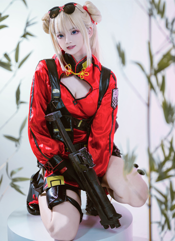 柚柚子__Yukko少女前线CF05CosPlay