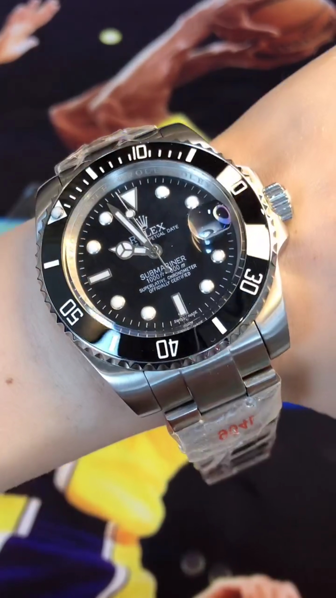 手表#劳力士黑水鬼好看,带上手很优雅大气