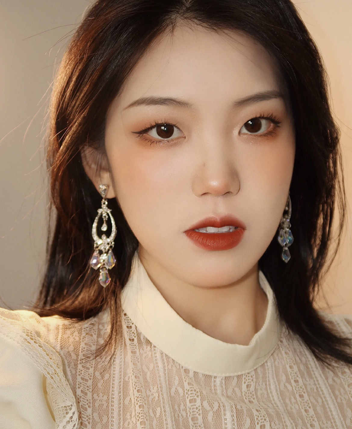 适合单眼皮的"复古眼妆",不用放大双眼也好看,简单几步就够了