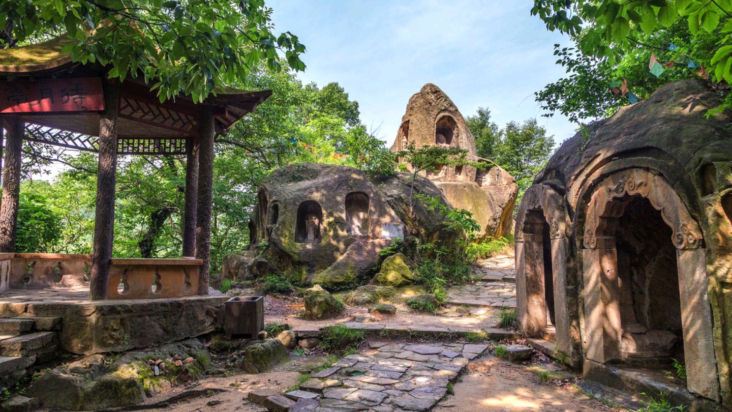 栖霞风景区免费的景点图片