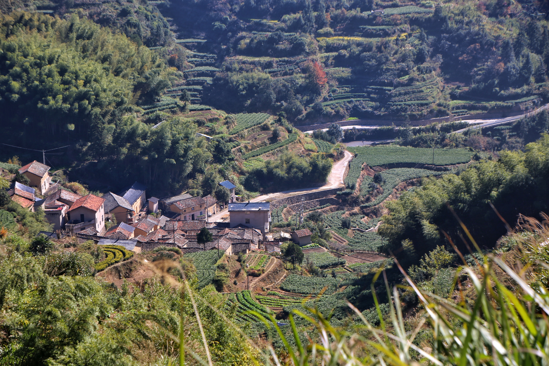 冬天的第一张照片#  陈家铺村位于浙江省丽水市松阳县四都乡大种上侣