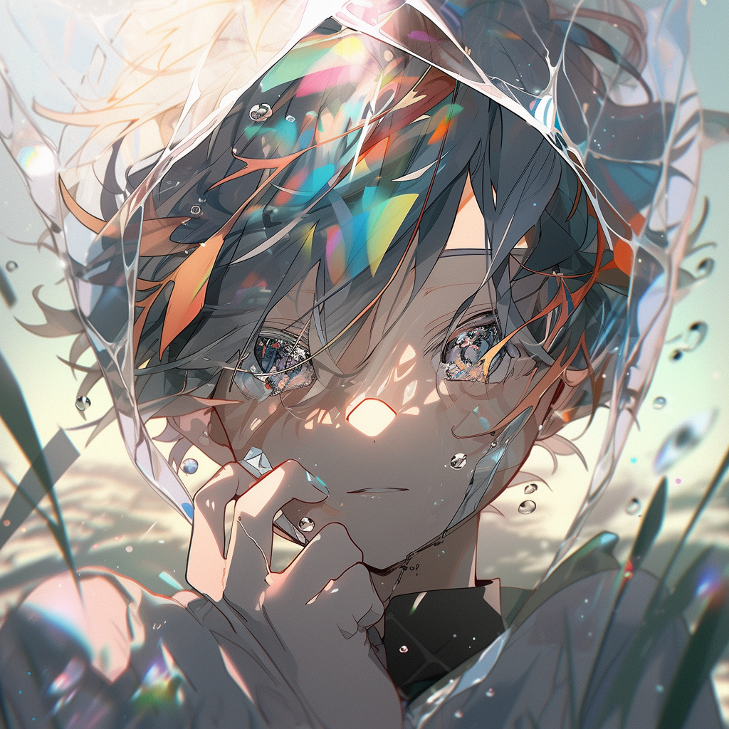 五彩斑斓的夏日头像