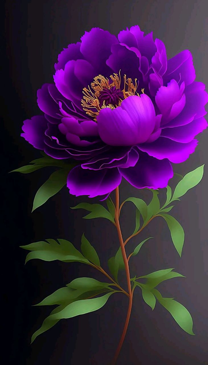 牡丹花壁纸,蓝色,紫色和白色,你喜欢哪个颜色