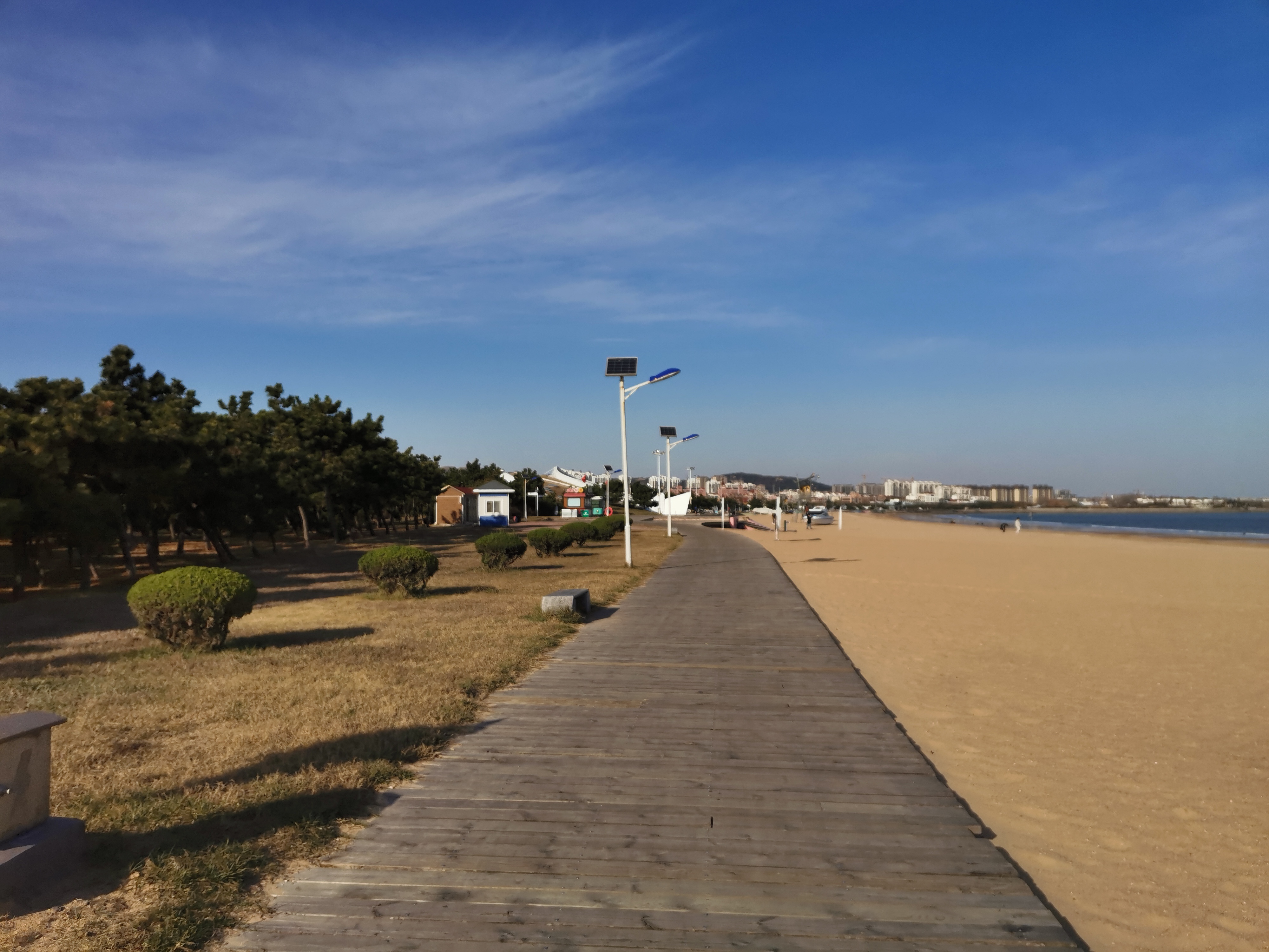 日照第三海水浴場海岸風景