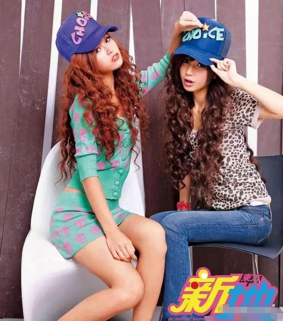 文咏珊和杨颖都是在香港嫩模圈出道 两个人年龄相同,风格相似,主打一