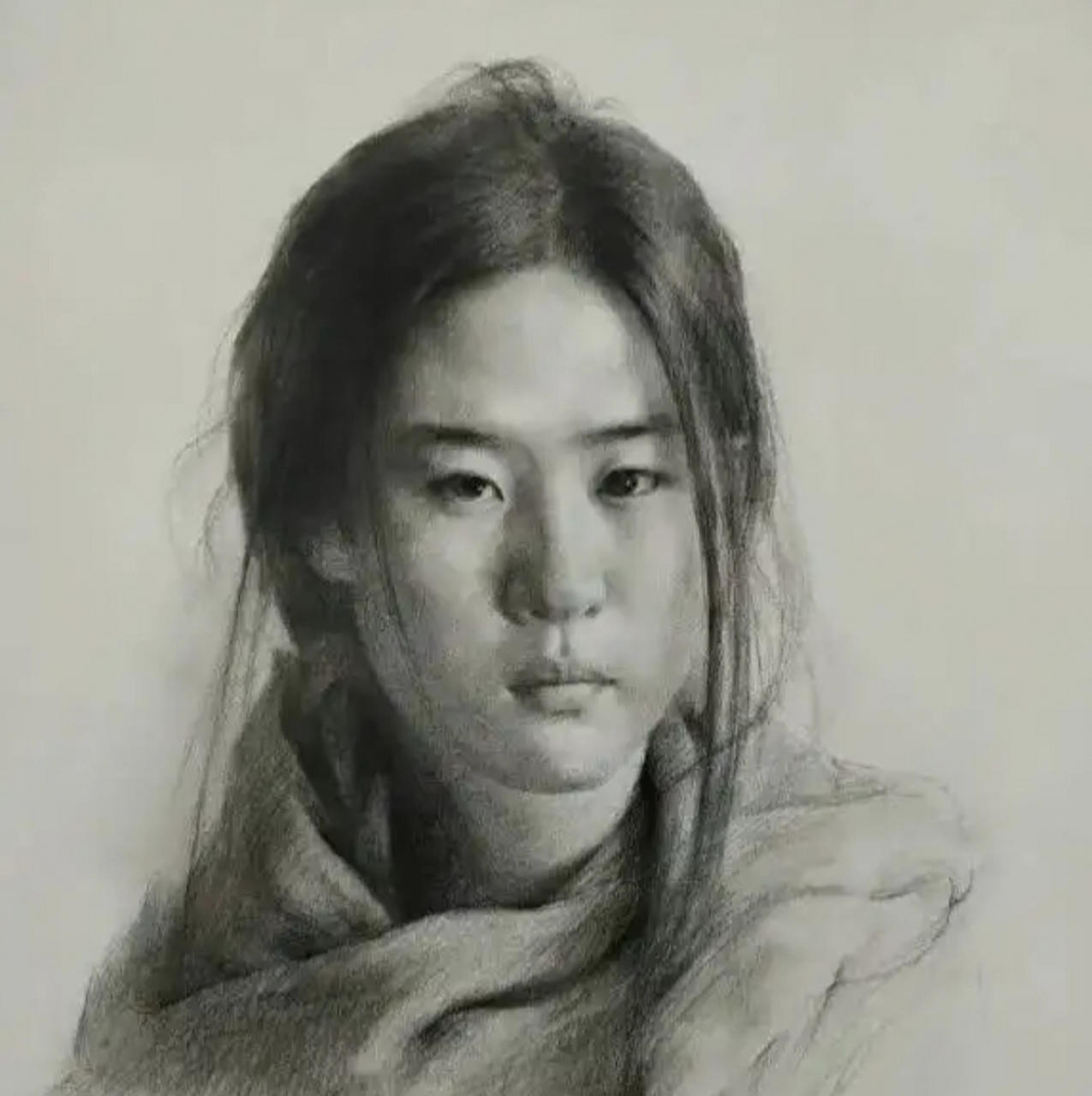 好好的刘亦菲,怎么被画成这个样子了.