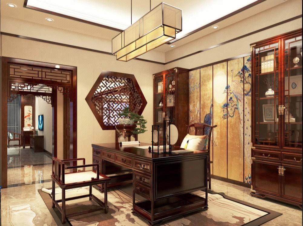 穿越时空,古典风来袭!中式家居装修走进古代画卷1