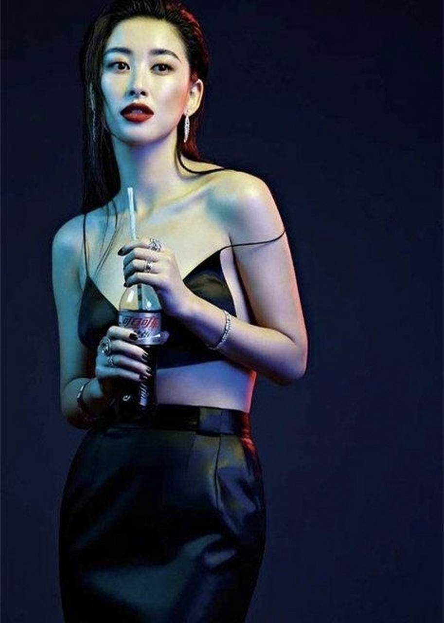 朱珠早期狂野写真