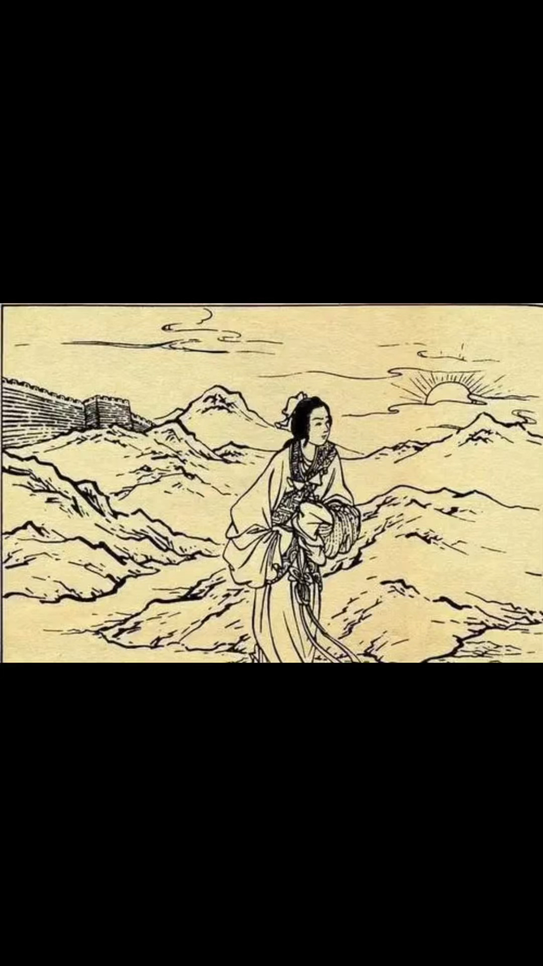 孟姜女哭倒长城,一段凄美的爱情故事