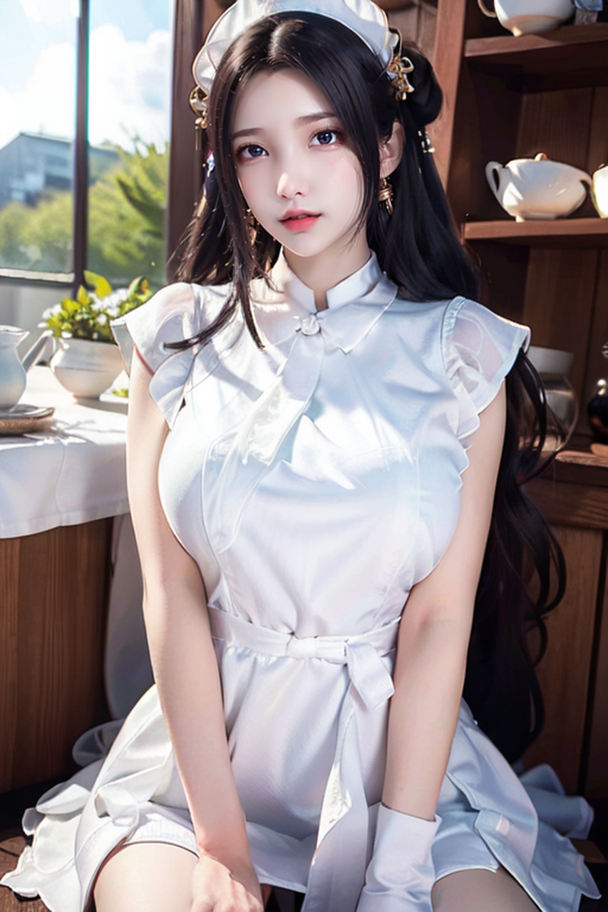 ai#完美世界# 女仆装秦怡宁#国漫女神