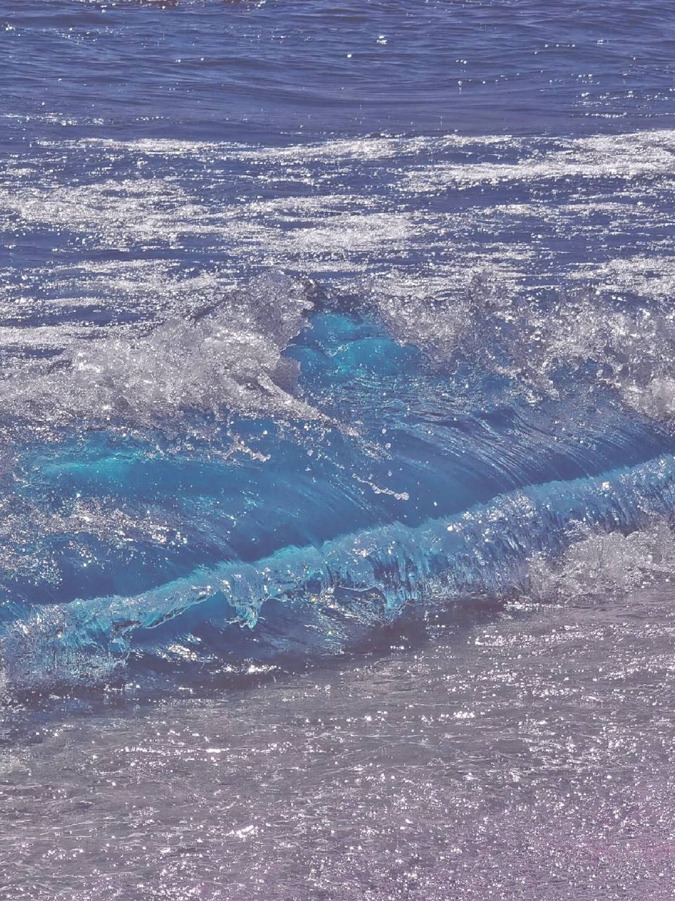 调色|我真的真的太喜欢这种蓝紫色的大海了!