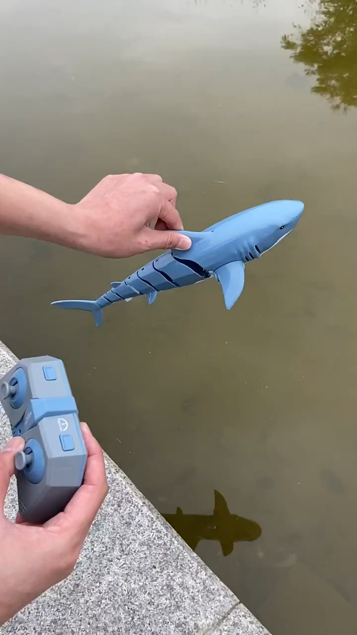 遥控玩具,水上鲨鱼