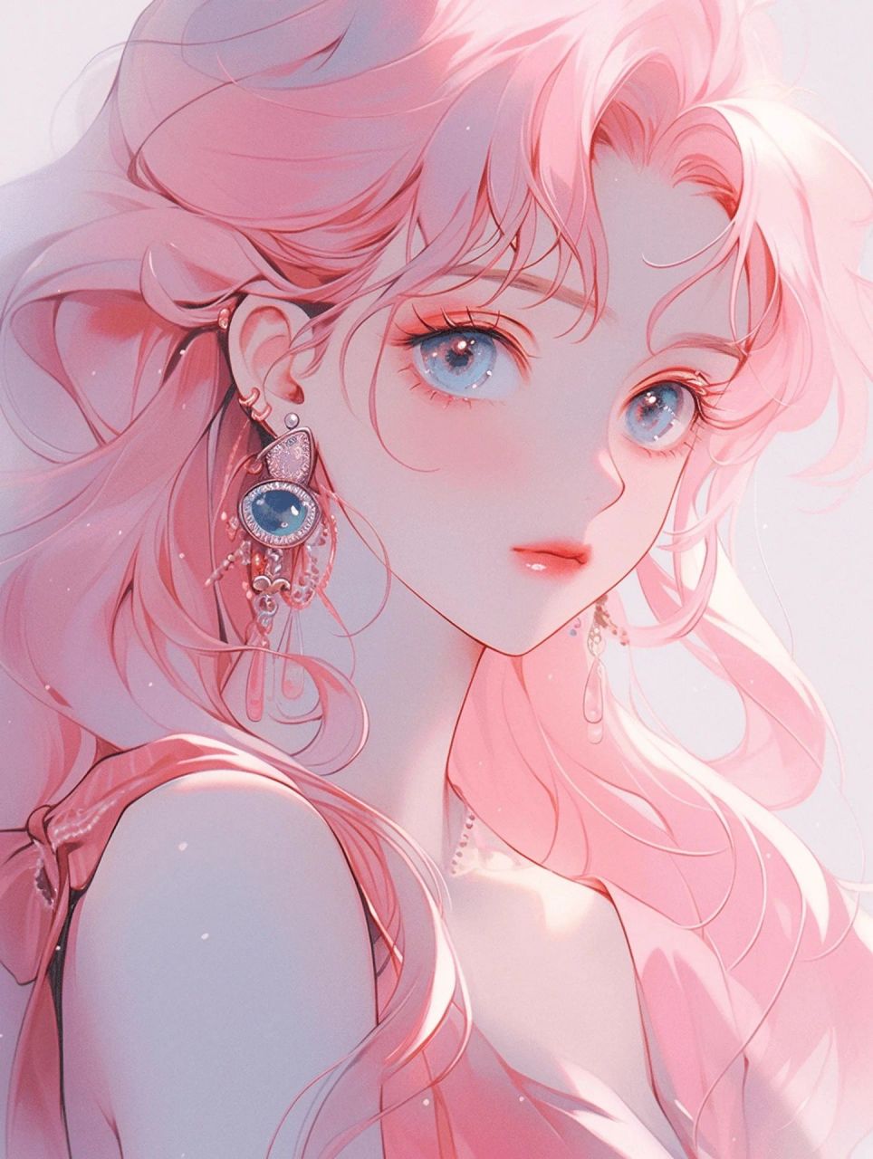 粉色系女生头像:有些烦恼丢掉了,才有云淡风轻的机会.