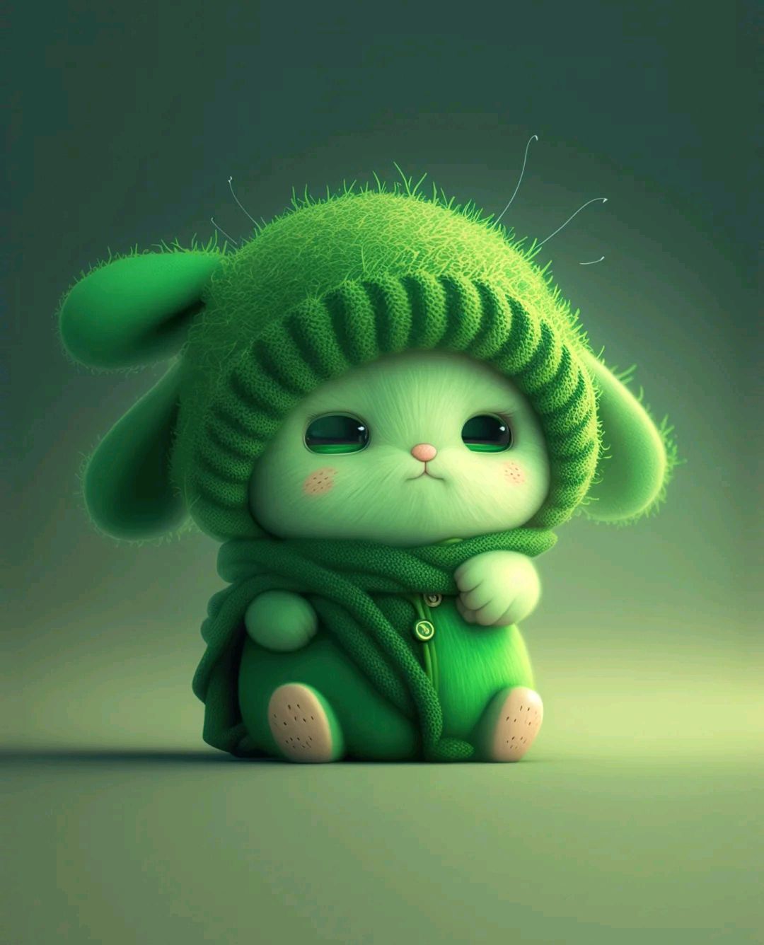 分享一组绿色的小可爱吧!