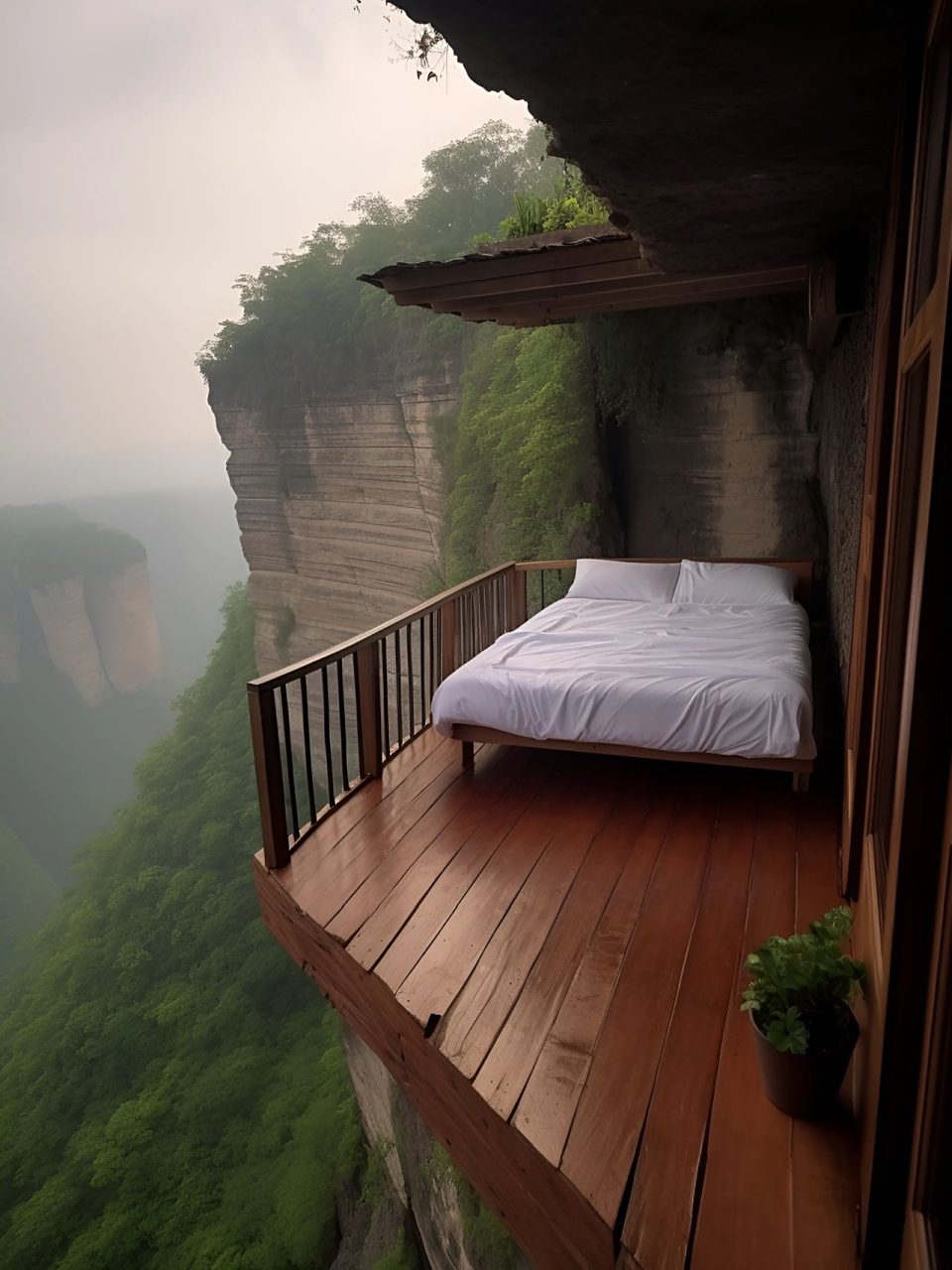 这样悬空的酒店 你敢住吗?