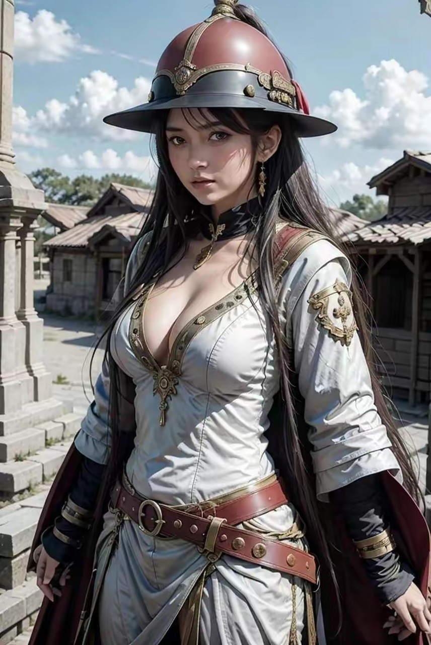 ai还原明朝女将军秦良玉,是否符合你们心中的标准呢?