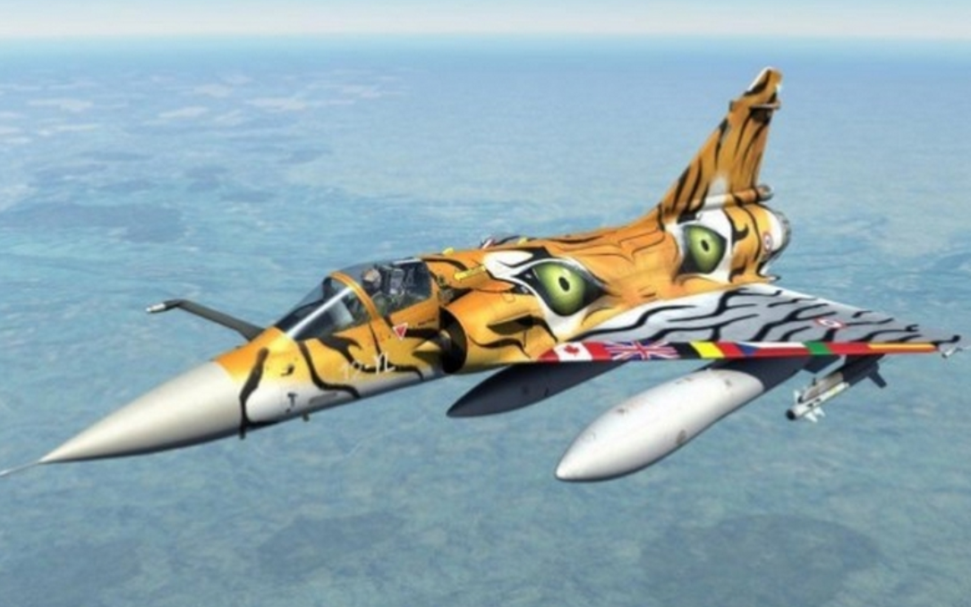 在几千米高空飞翔的瞠目结舌的艺术作品