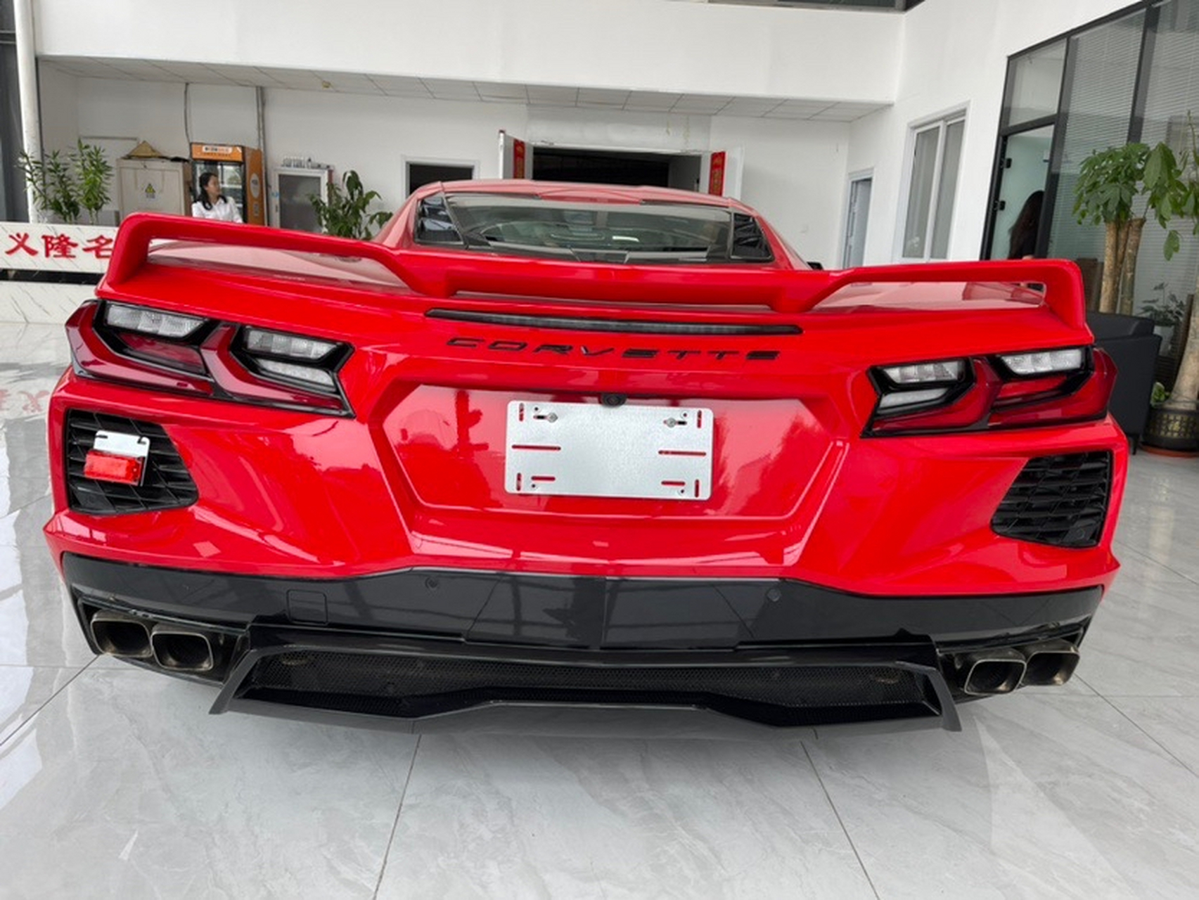 平行进口克尔维特c8跑车