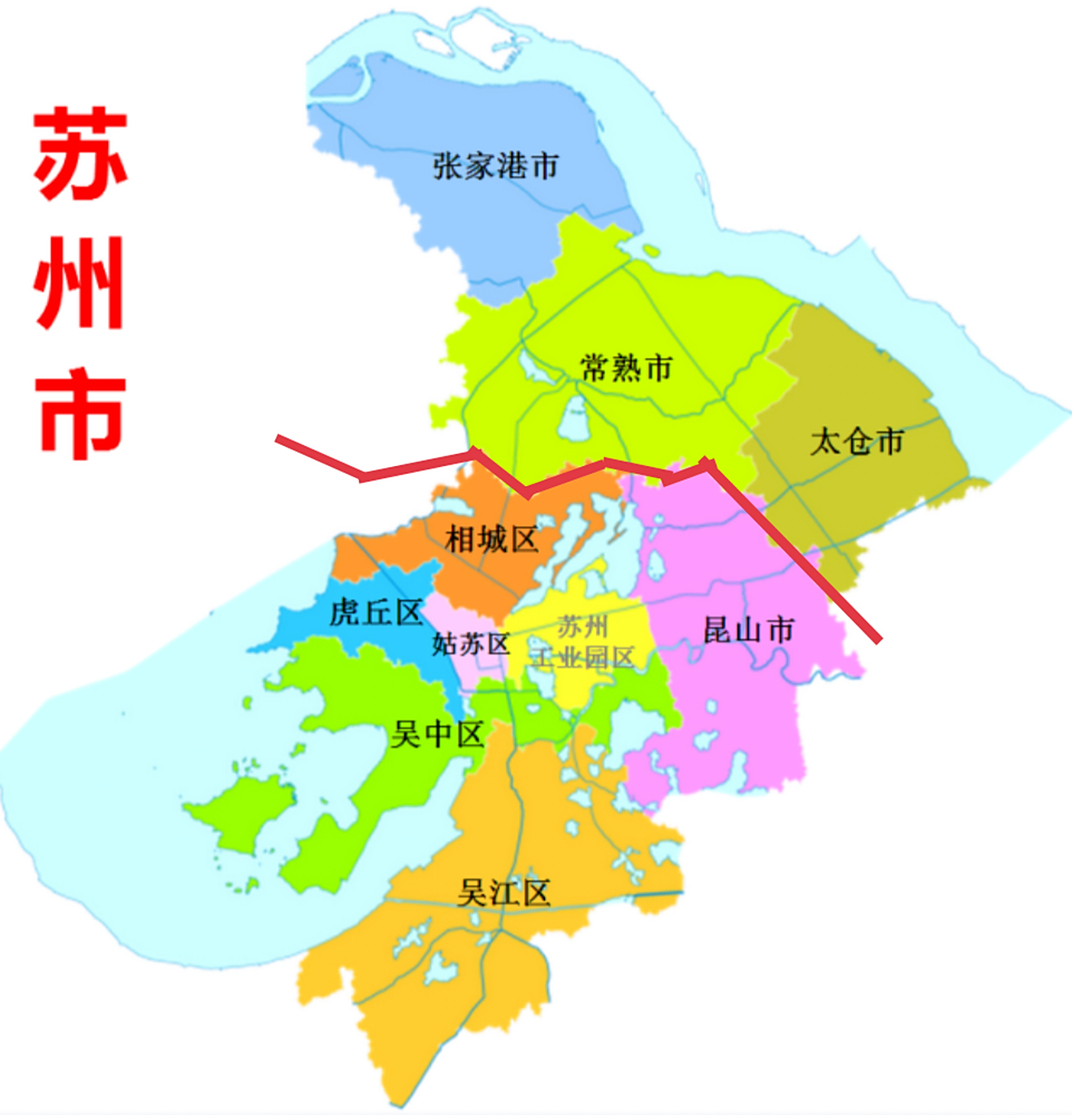 计划是这样: 江阴市由省管县辖区设市辖区并入无锡市; 昆山市由省管