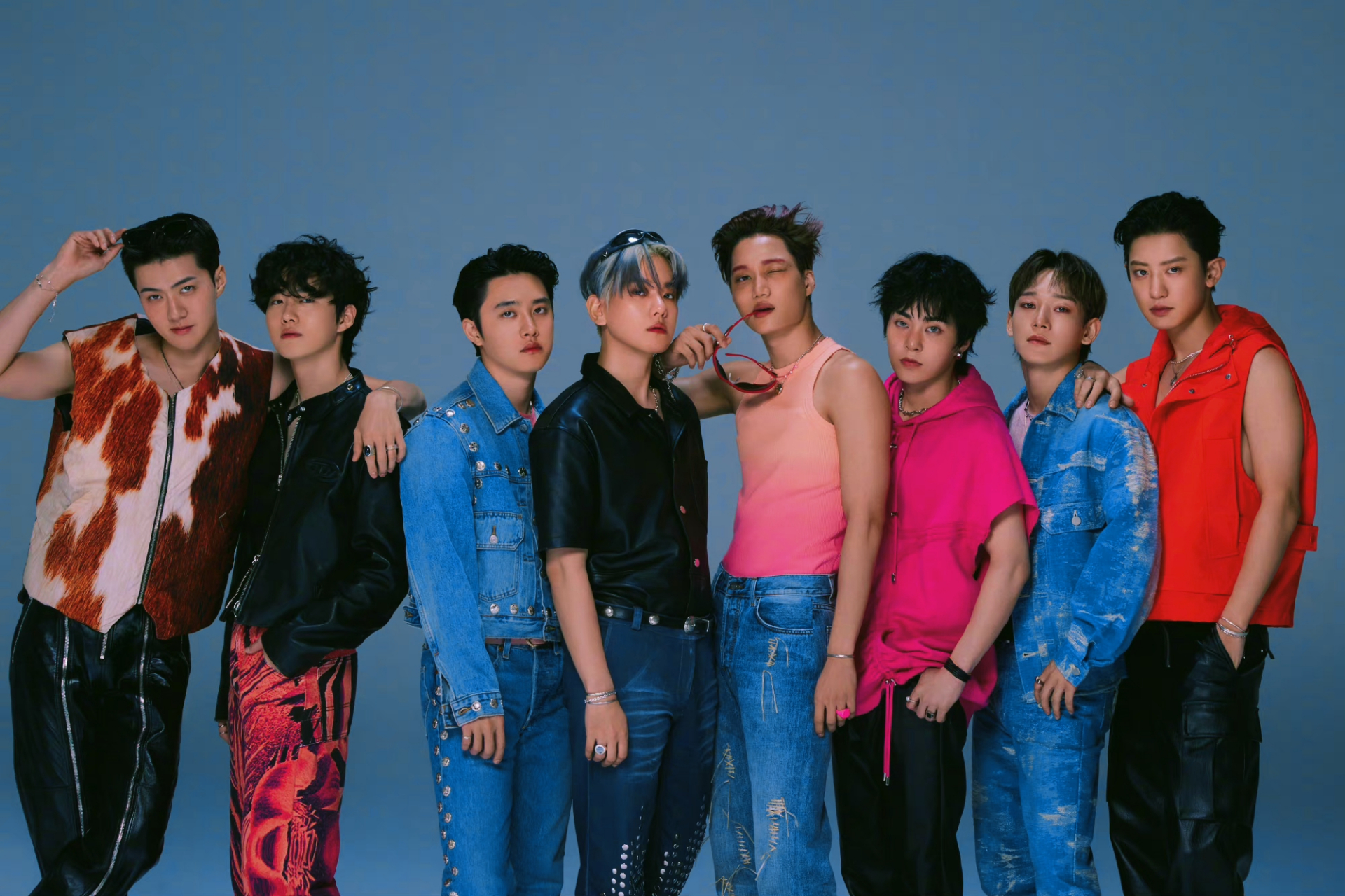 exo新专合照公开[打call]#exo