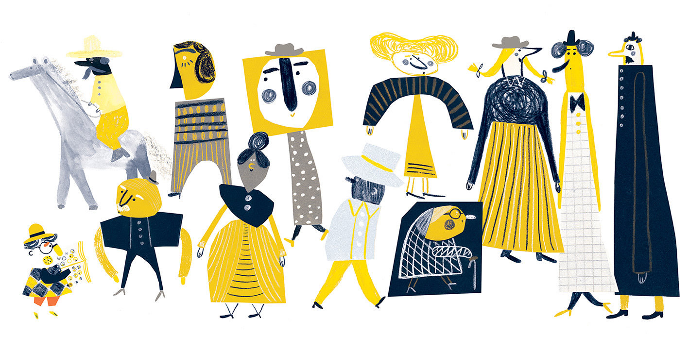 巴西插画师jana glatt作品欣赏