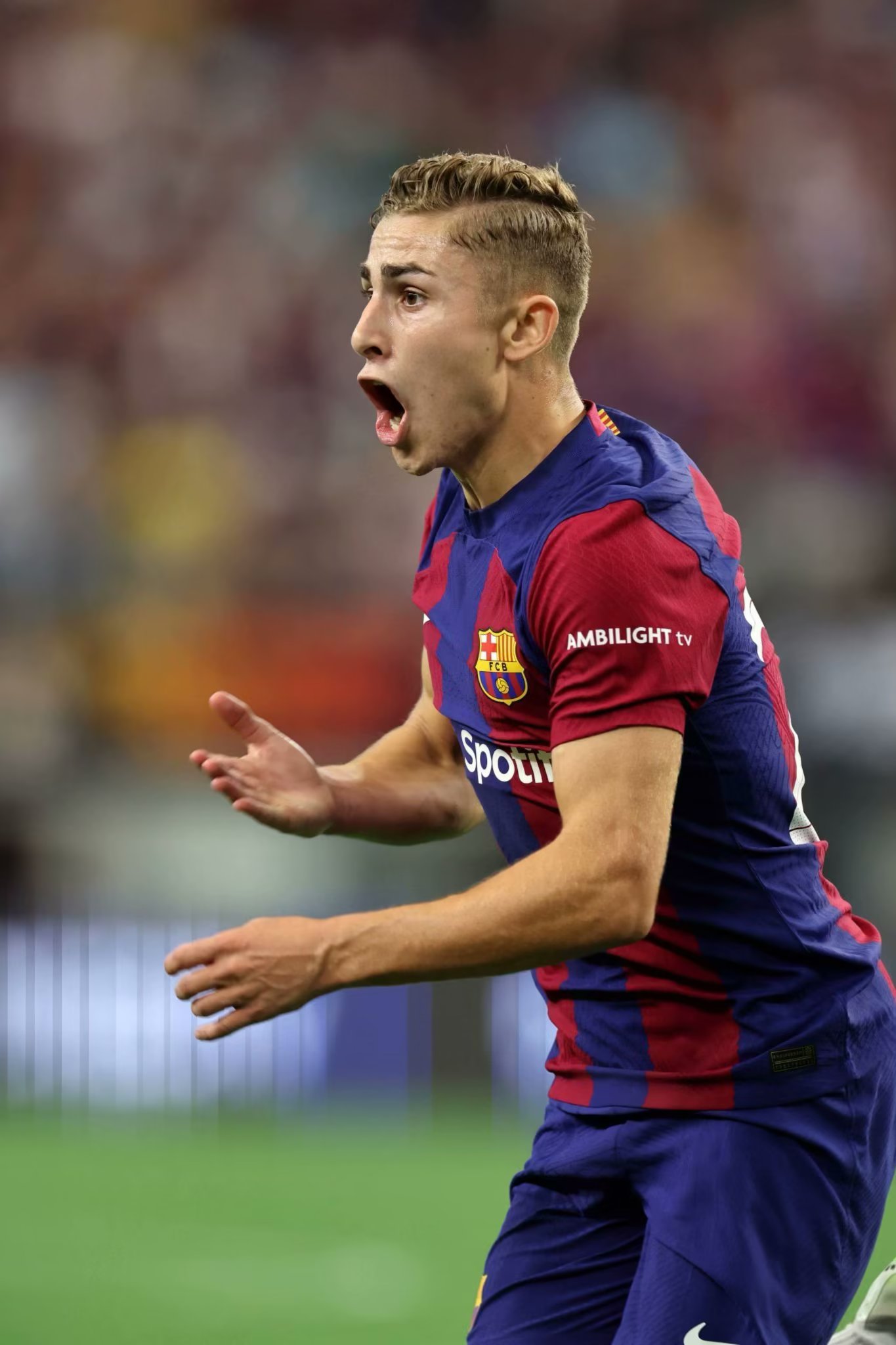 对阵皇马一球一助攻的费尔明球探报告