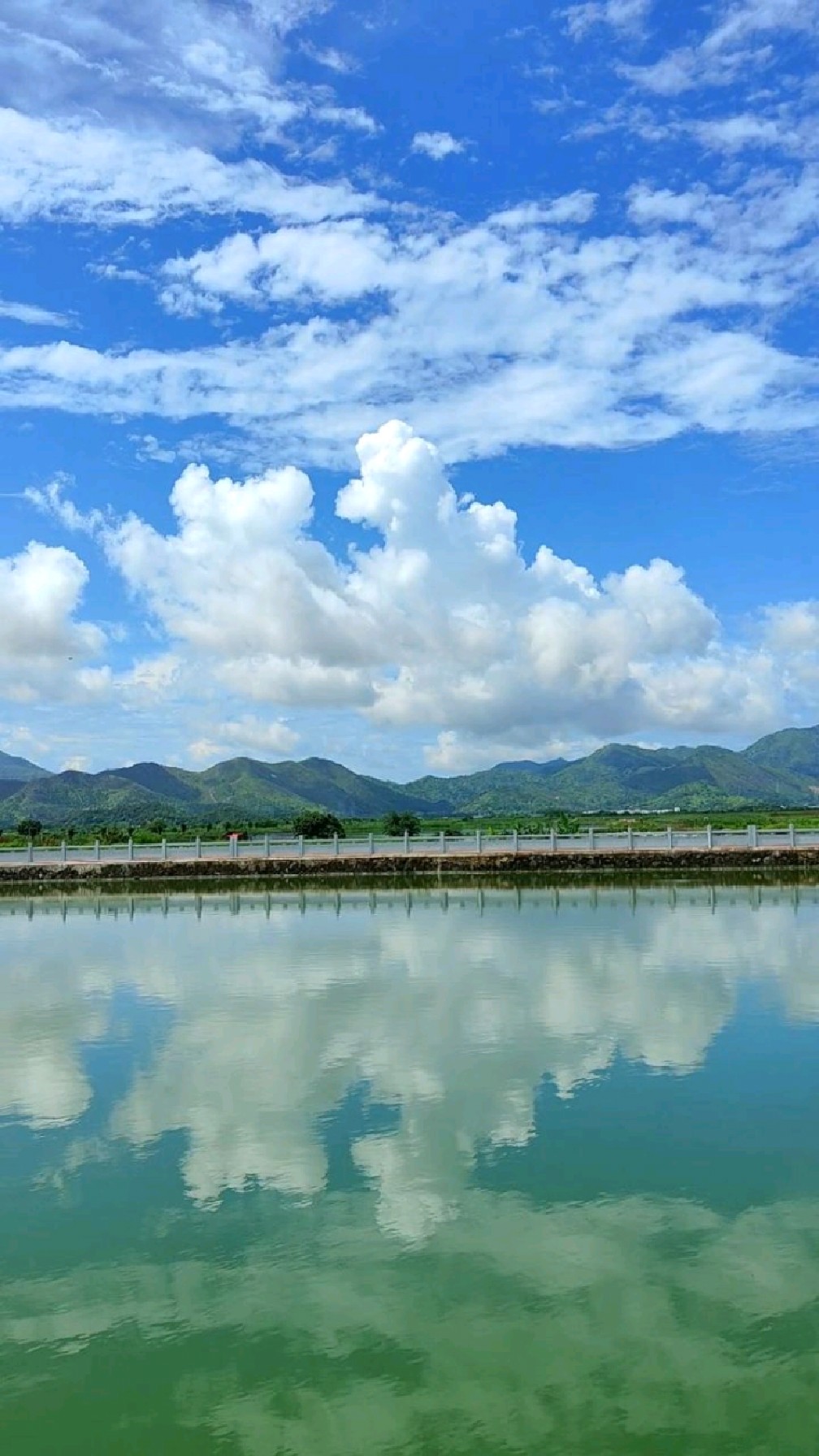 海丰赤坑美丽生态乡村景色,广东汕尾.