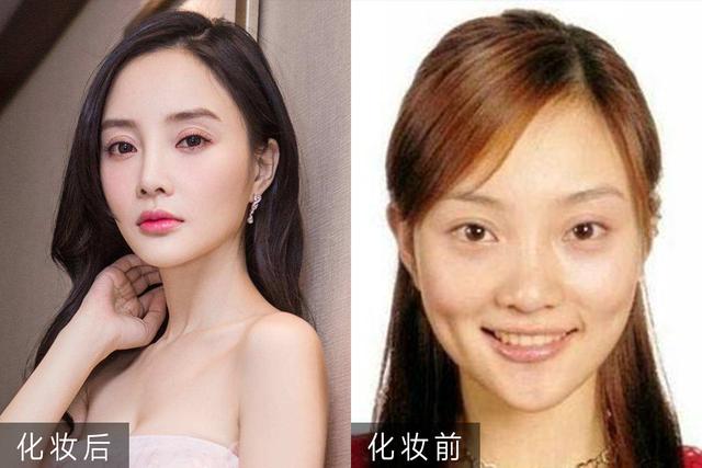 女星妆前妆后判若两人,反差大难辨认?化妆的重要性不言而喻