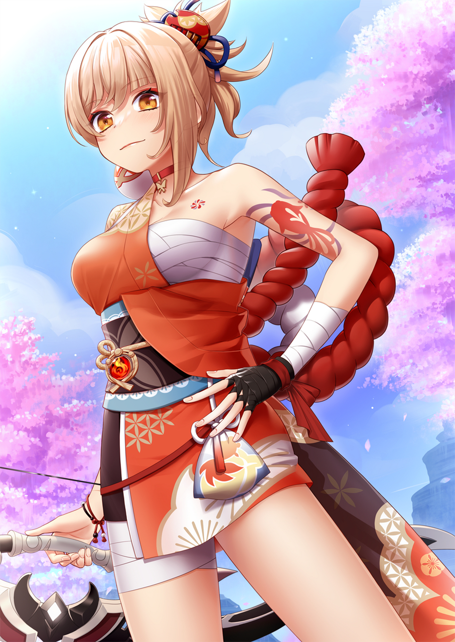 动漫壁纸# 长野原宵宫⑩