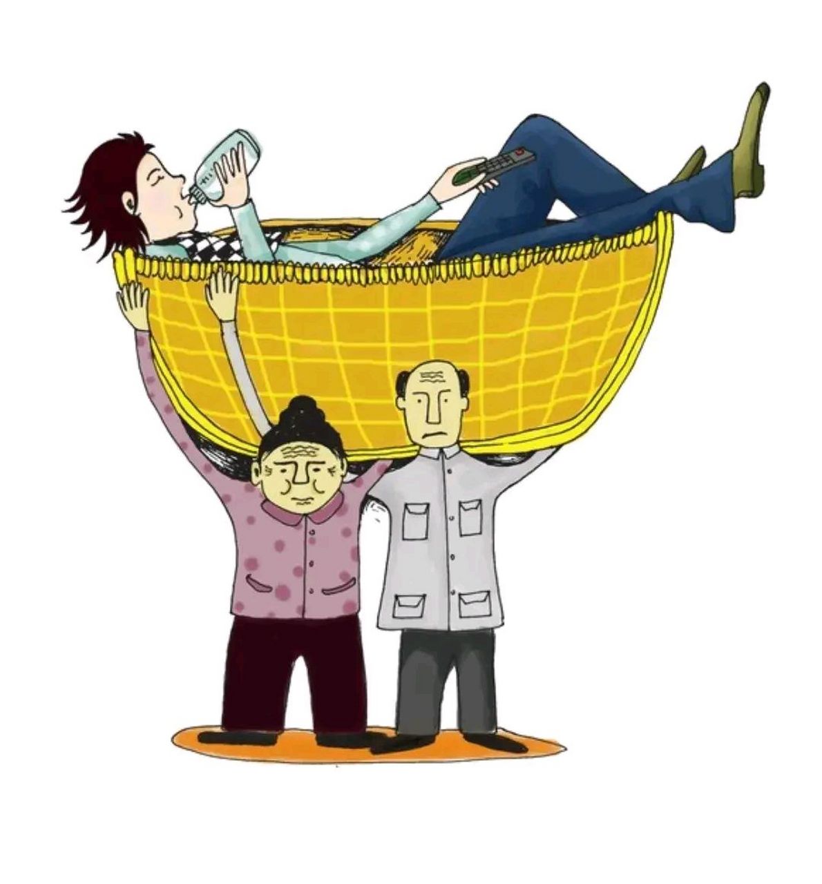 现在的孩子是真自私!
