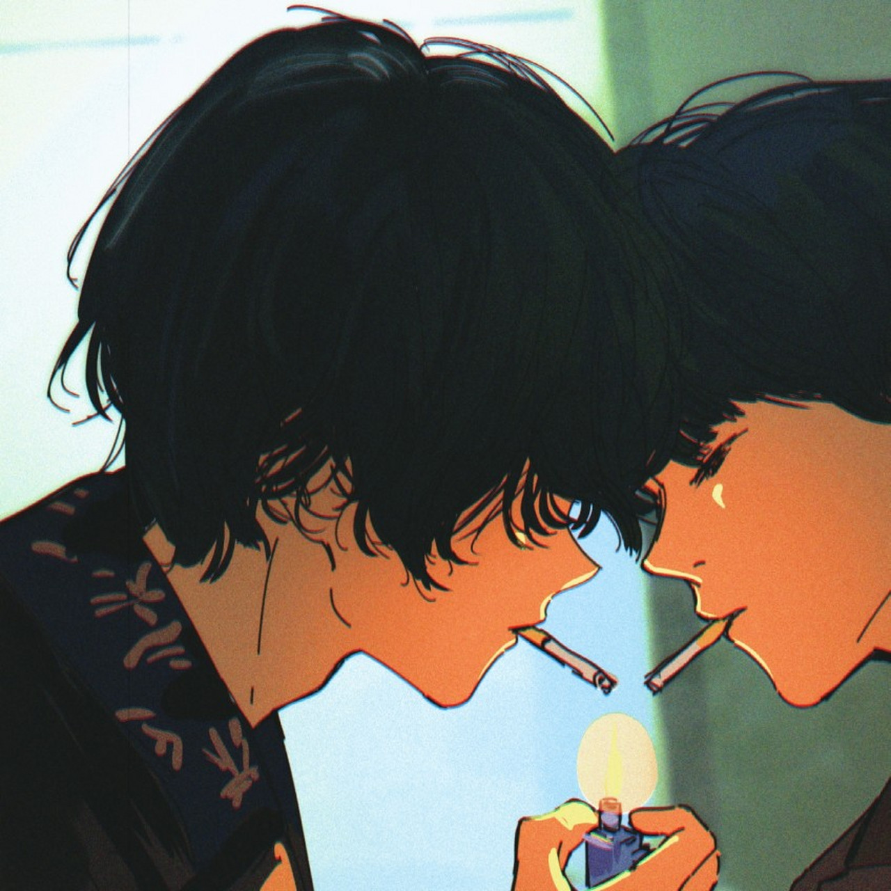 动漫男头#  男男头像 基友头像②92 这世间的爱本就稀缺又何必拘泥