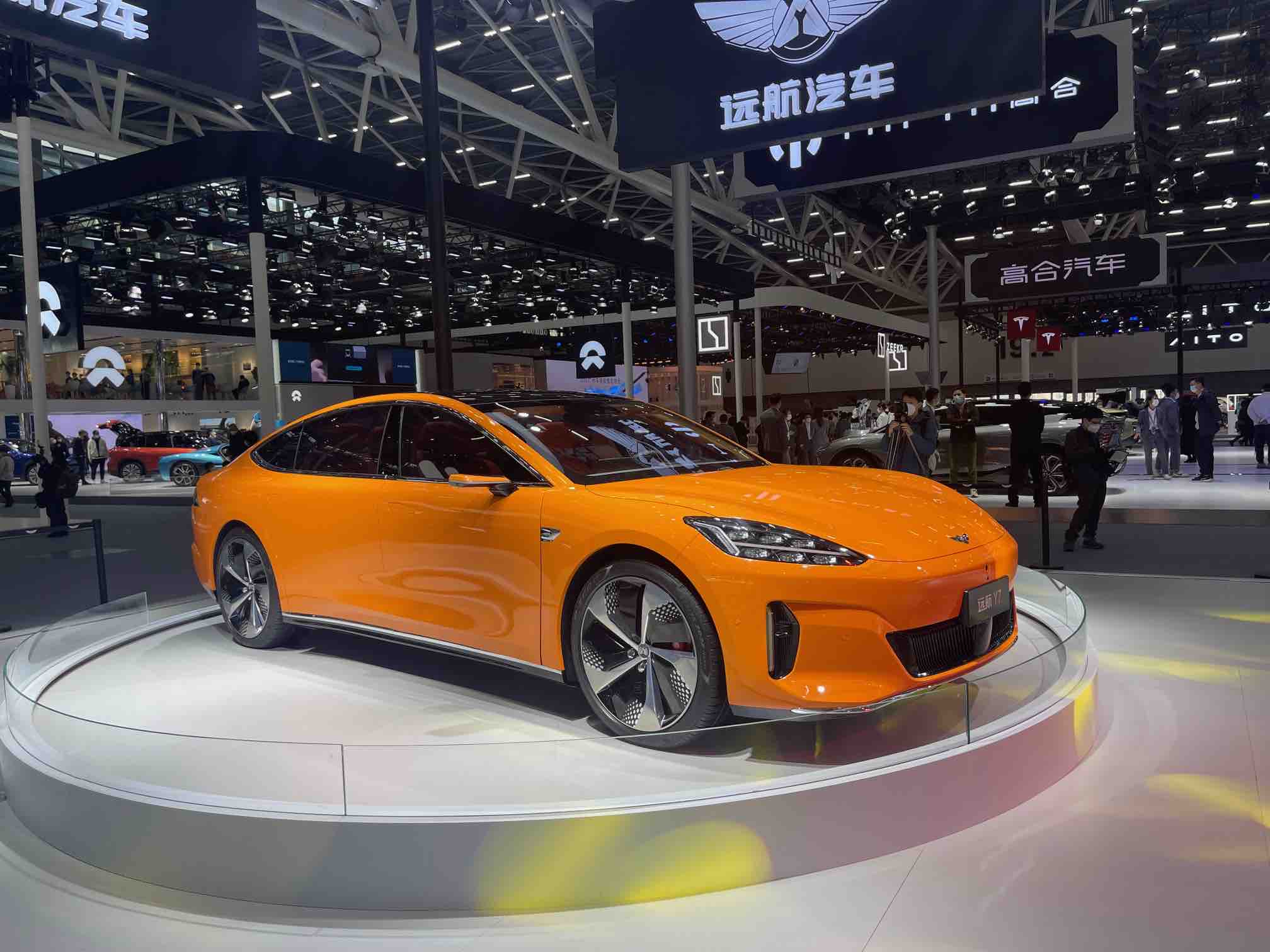 广州车展|远航4款新车亮相,来自大运集团高端新能源3.5秒破百