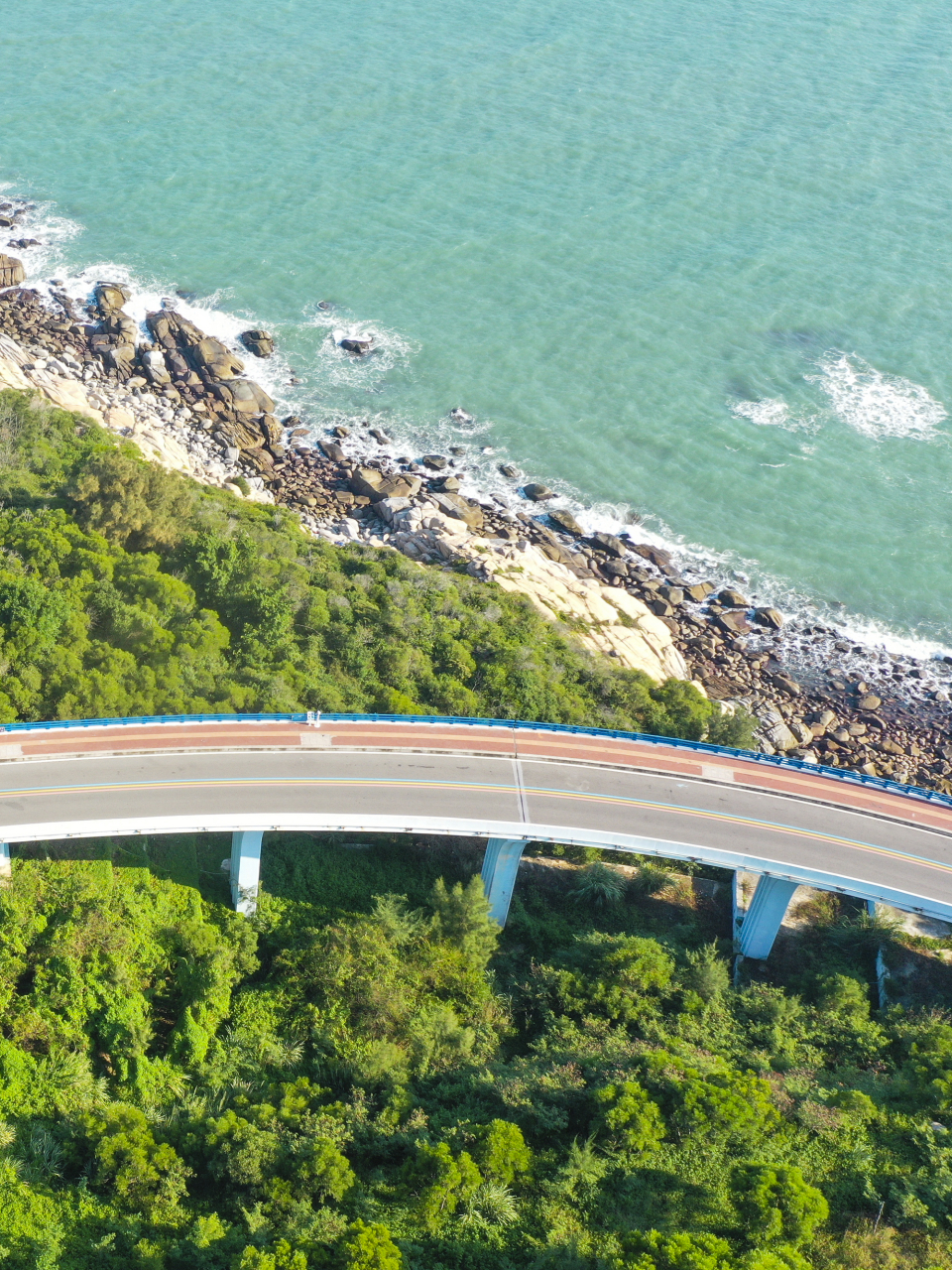 苏峰山环岛路图片