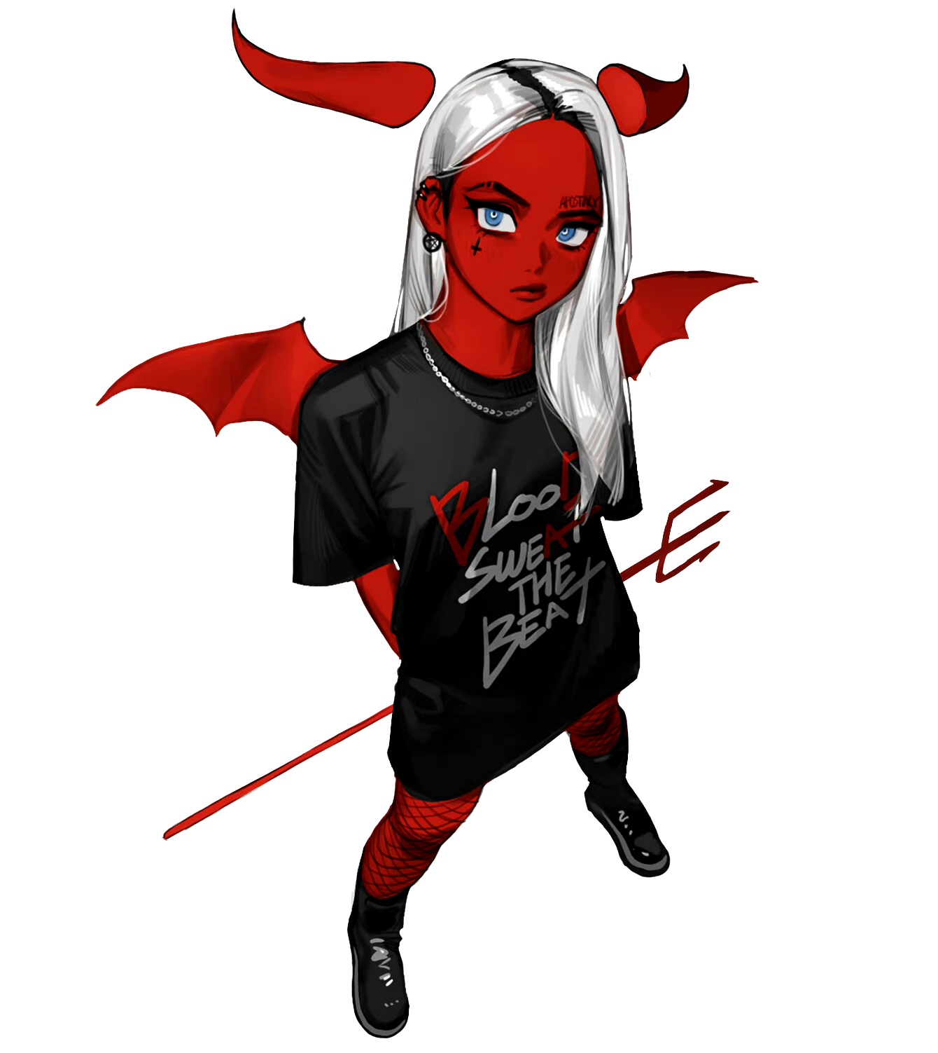 画师rinotuna 人物设定插画欣赏