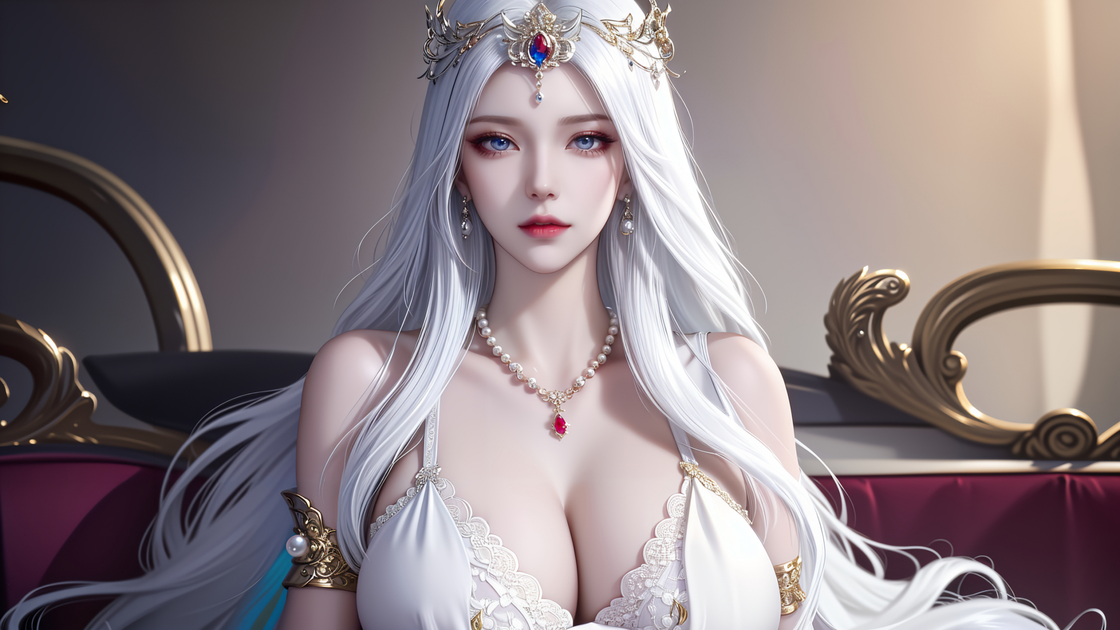 比比东与千仞雪,母女俩高清壁纸 #动漫经典场面# #你心中的国漫top