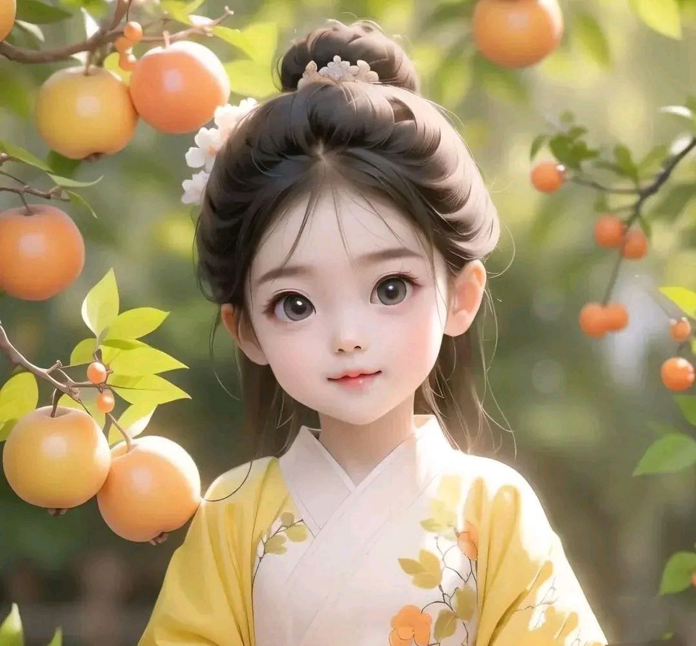 萌娃头像～这小宝贝水灵灵的,活泼可爱