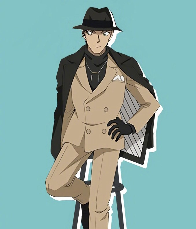 名侦探柯南传统风格周边公开,全员换新衣服,志保优雅,琴酒酷飒