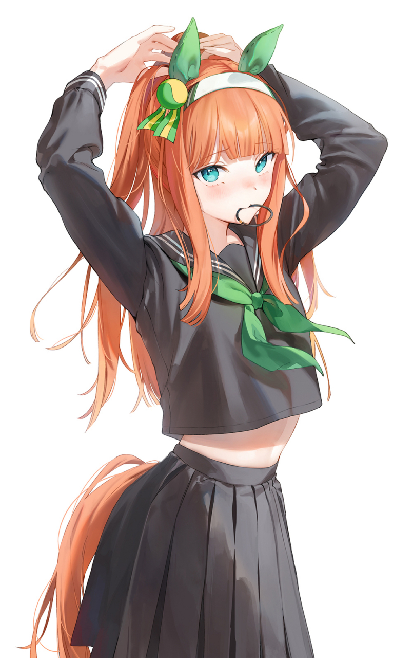 服等·无声铃鹿(九张)[打call][打call][打call] 动漫/游戏:赛马娘