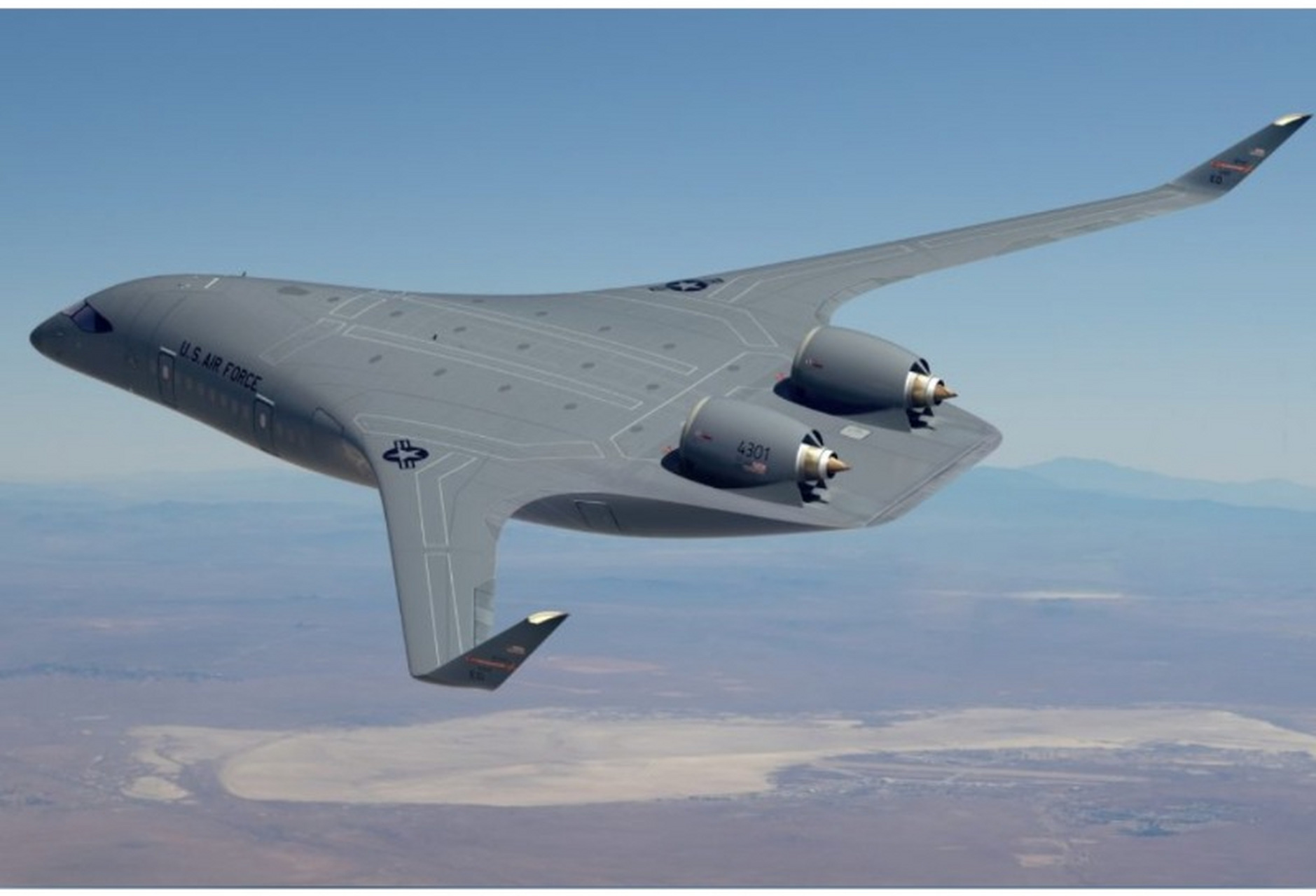 初创公司jetzero被美国空军选为未来bwb翼身融合飞机合作方.