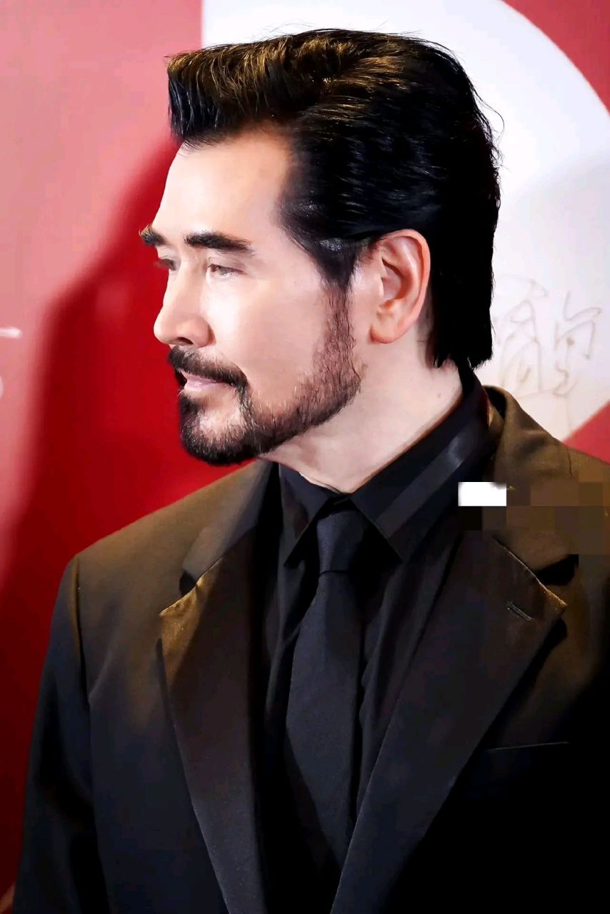 费翔, 头发胡须都是假的吧? 62岁了不可能又黑又密啊!