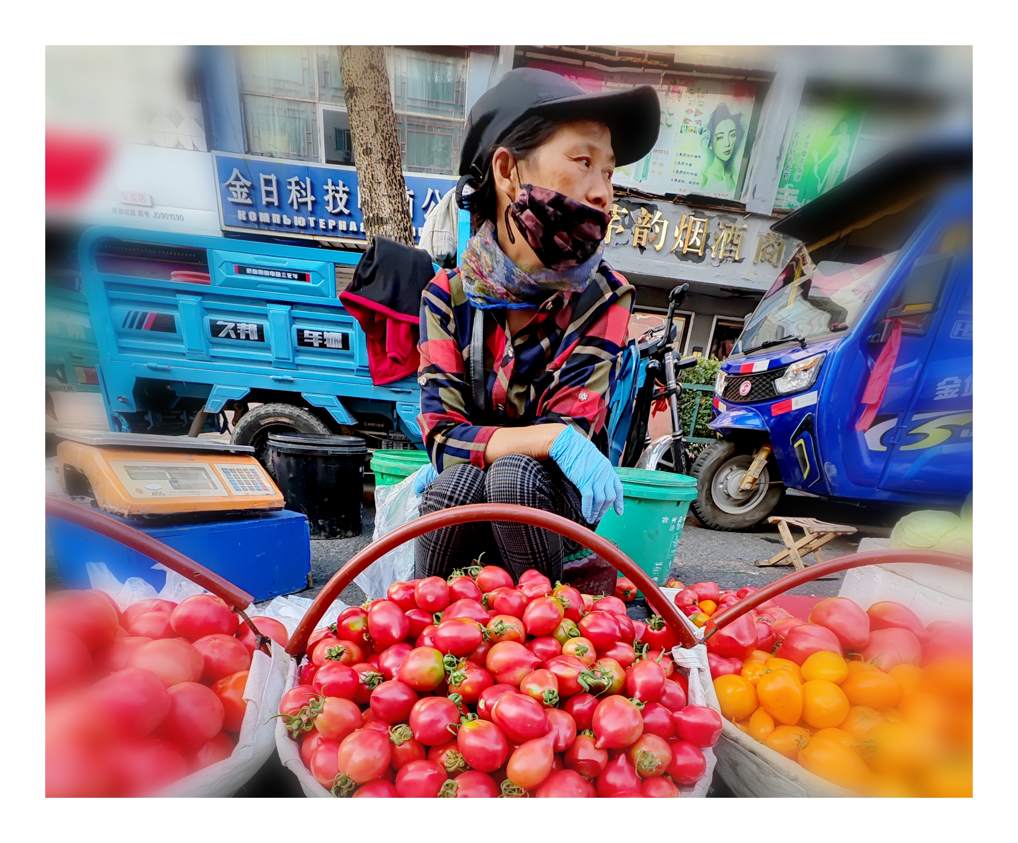 「走走拍拍61东北」清早的东市场太诱人