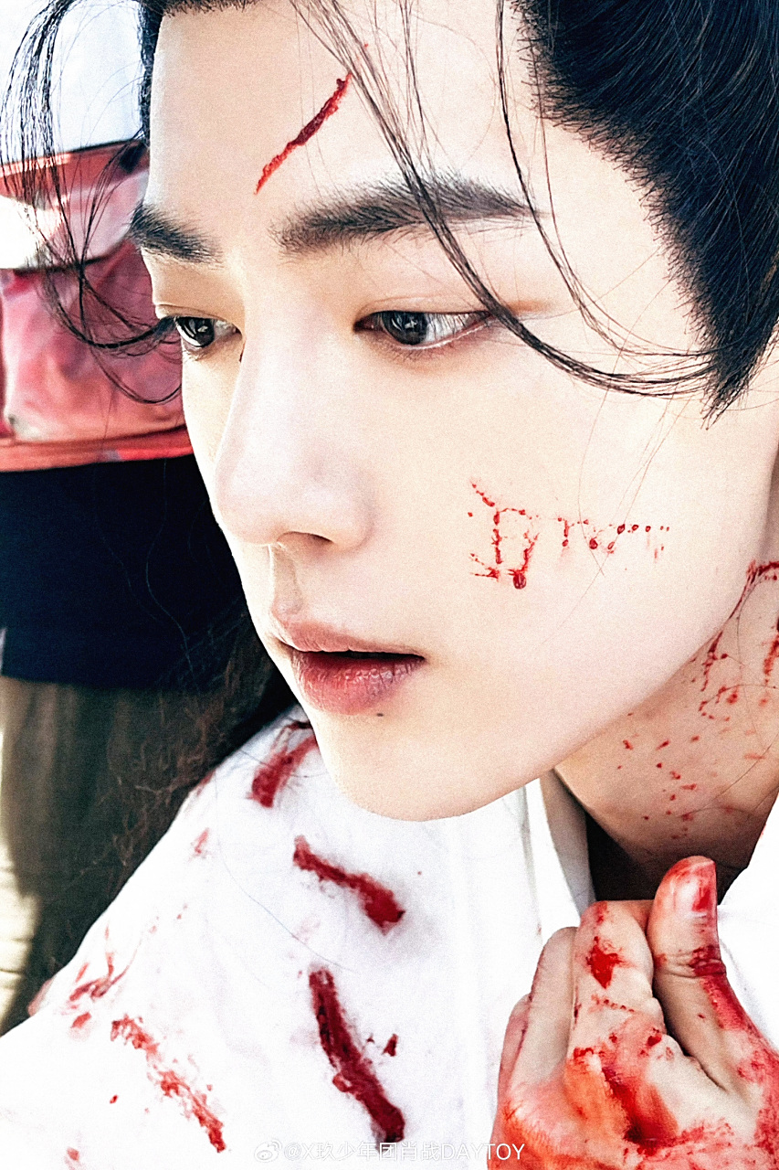 肖战的战损妆美得让人惊心动魄,时影走万劫地狱的那一段剧情,时影真的