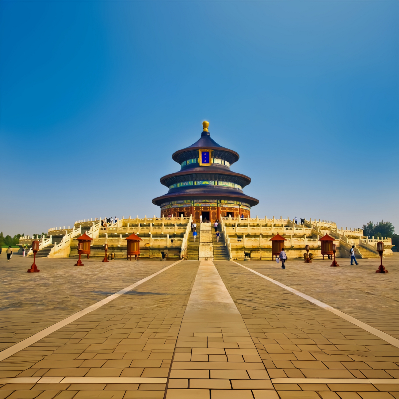 北京,这里拥有着丰富的历史文化遗产和美食小吃,名胜古迹是一大特色